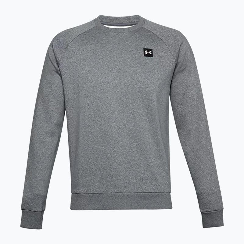 Under Armour férfi edzőpulóver Rival Fleece Crew szürke 1357096 4