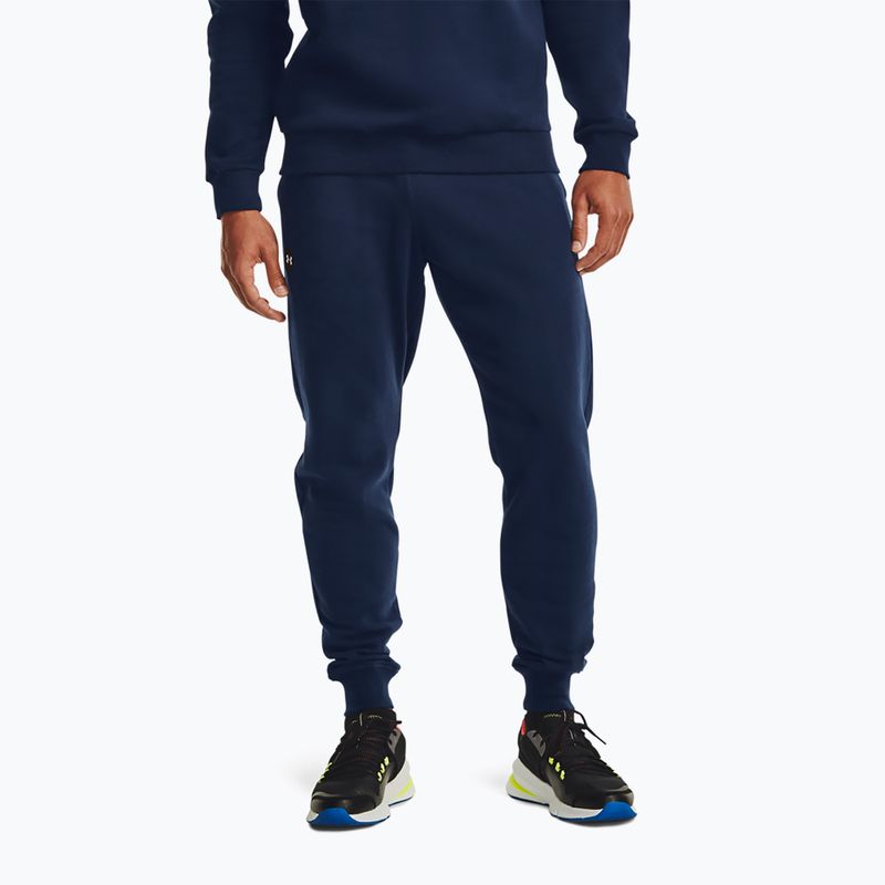 Férfi Under Armour Rival Fleece Joggers tengerészkék