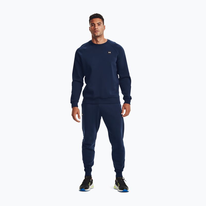 Férfi Under Armour Rival Fleece Joggers tengerészkék 2