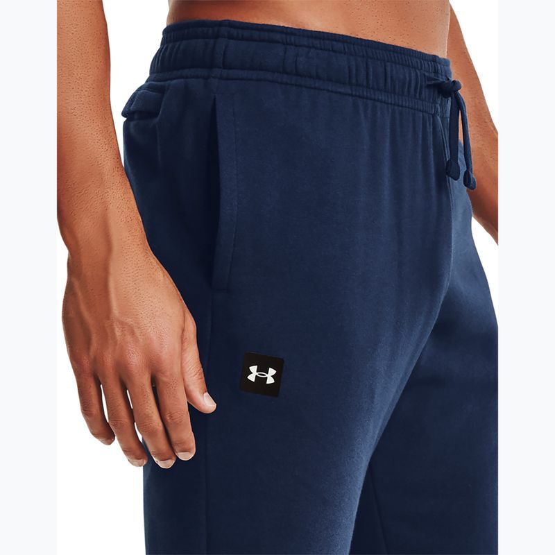 Férfi Under Armour Rival Fleece Joggers tengerészkék 4