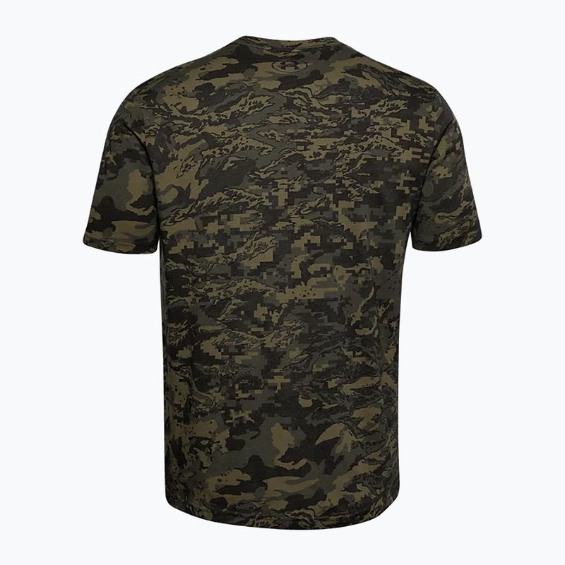 Under Armour ABC Camo zöld férfi edzőpóló 1357727-001 6