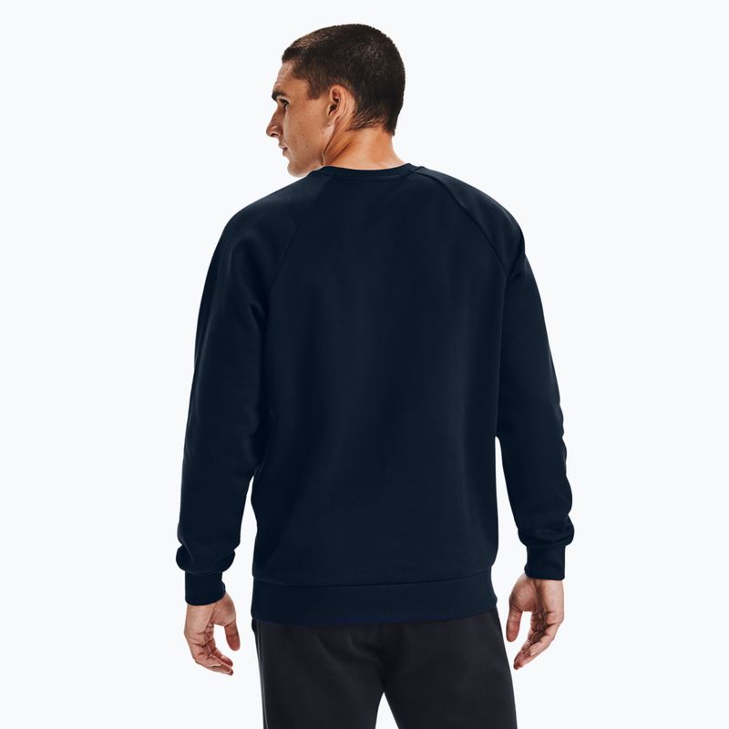 férfi melegítőfelső Under Armour Rival Fleece Crew navy blue 6