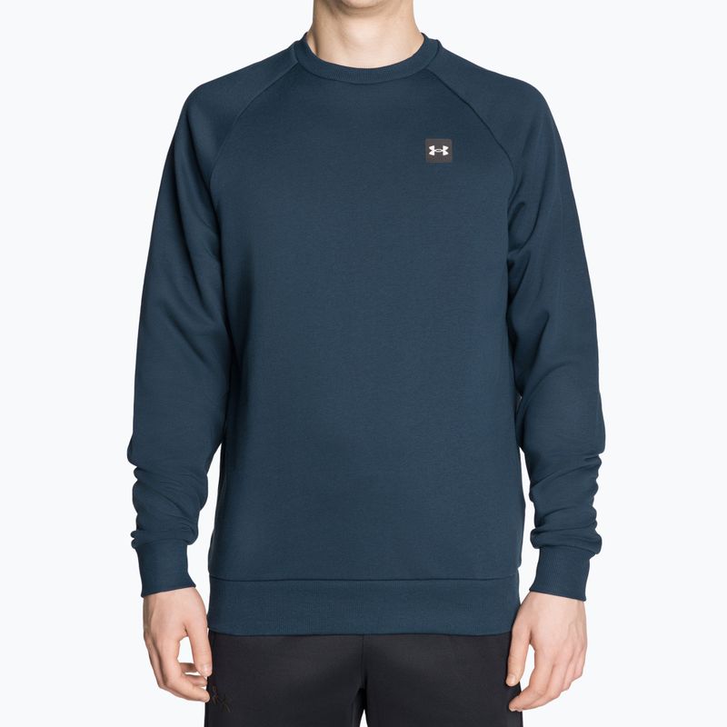 férfi melegítőfelső Under Armour Rival Fleece Crew navy blue