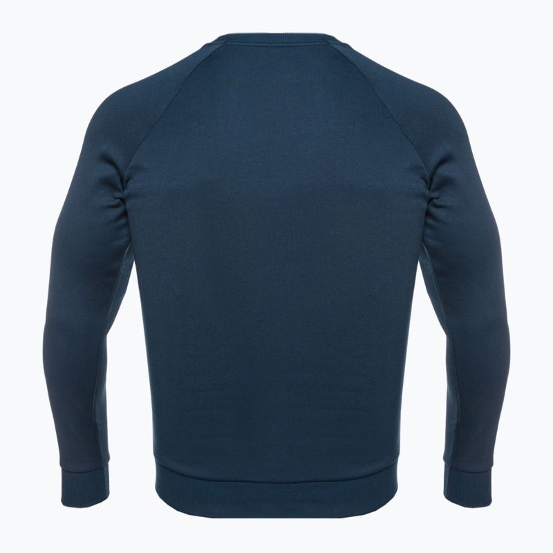 férfi melegítőfelső Under Armour Rival Fleece Crew navy blue 10