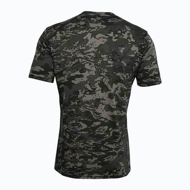 Under Armour ABC Camo zöld férfi edzőpóló 1357727-310 5