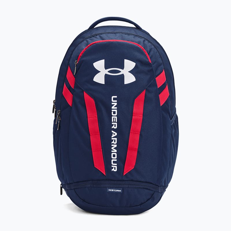 Under Armour Hustle 5.0 29 l akadémia/piros/fehér városi hátizsák