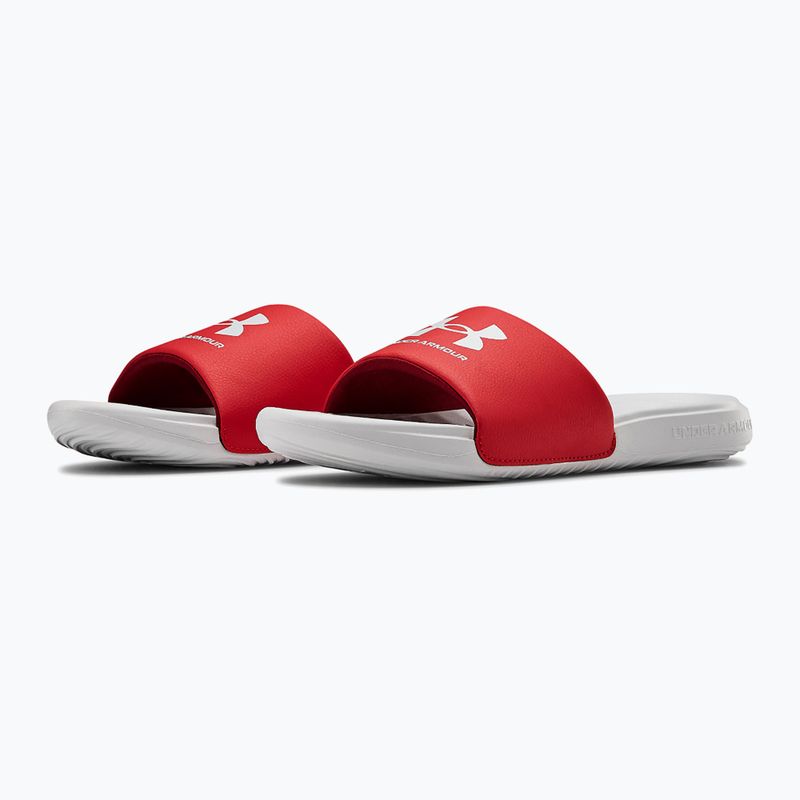 Under Armour Ansa Fix SL férfi flip-flop halo szürke/piros/halo szürke 11