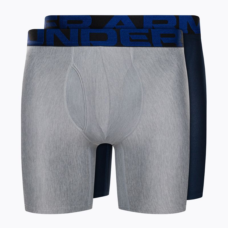 Under Armour férfi boxeralsó Ua Tech 6In 2-Pack szürke 1363619-408