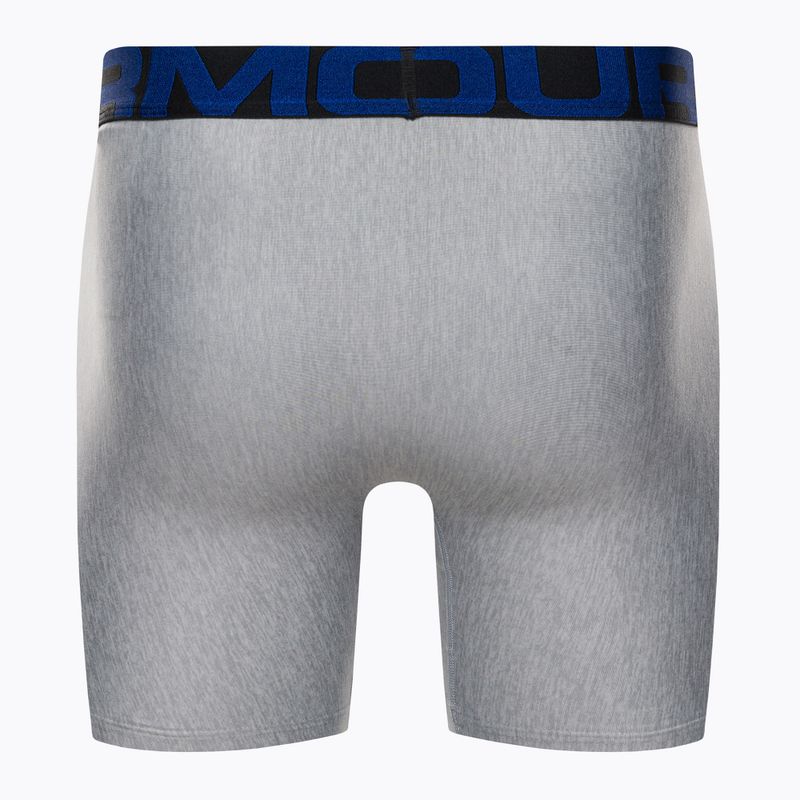 Under Armour férfi boxeralsó Ua Tech 6In 2-Pack szürke 1363619-408 3