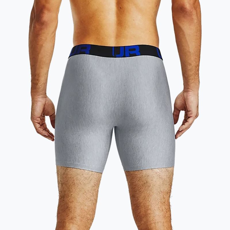 Under Armour férfi boxeralsó Ua Tech 6In 2-Pack szürke 1363619-408 9