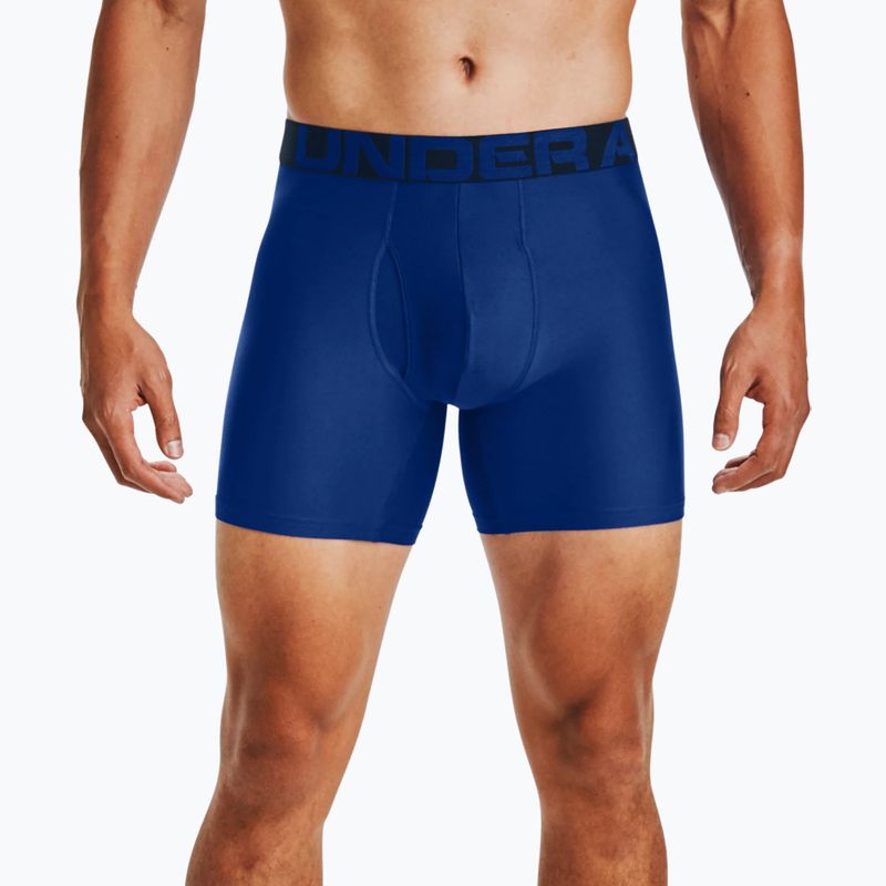 Under Armour Tech 6 in 2 Pack férfi boxeralsó kék UAR-1363619400 6