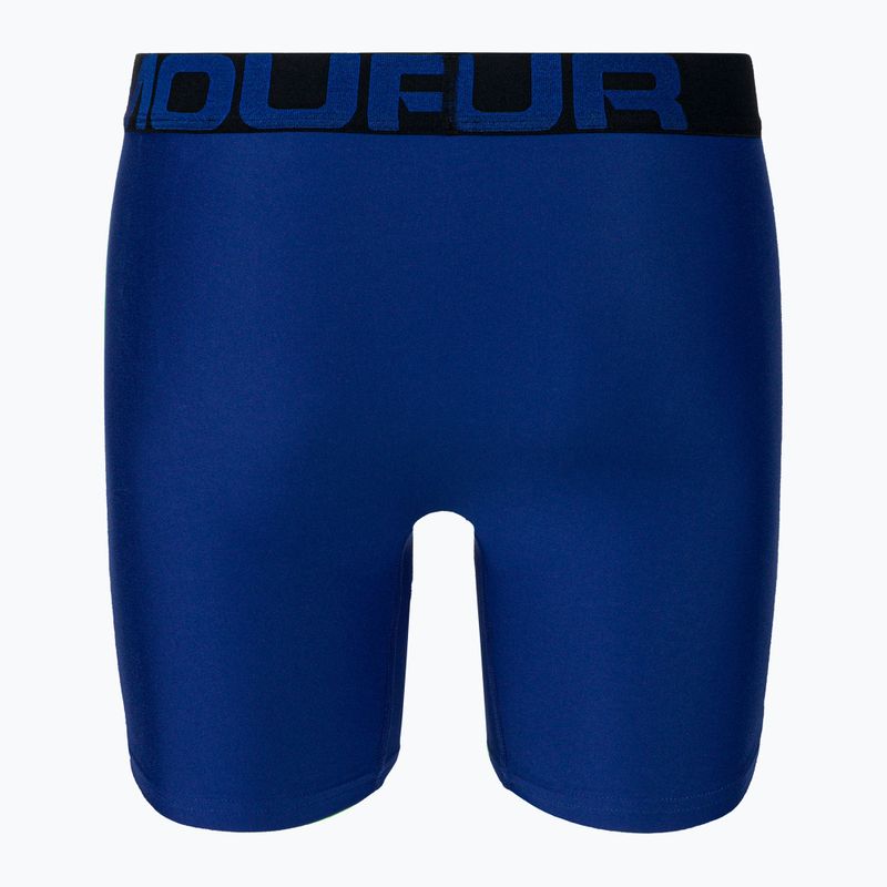 Under Armour Tech 6 in 2 Pack férfi boxeralsó kék UAR-1363619400 3
