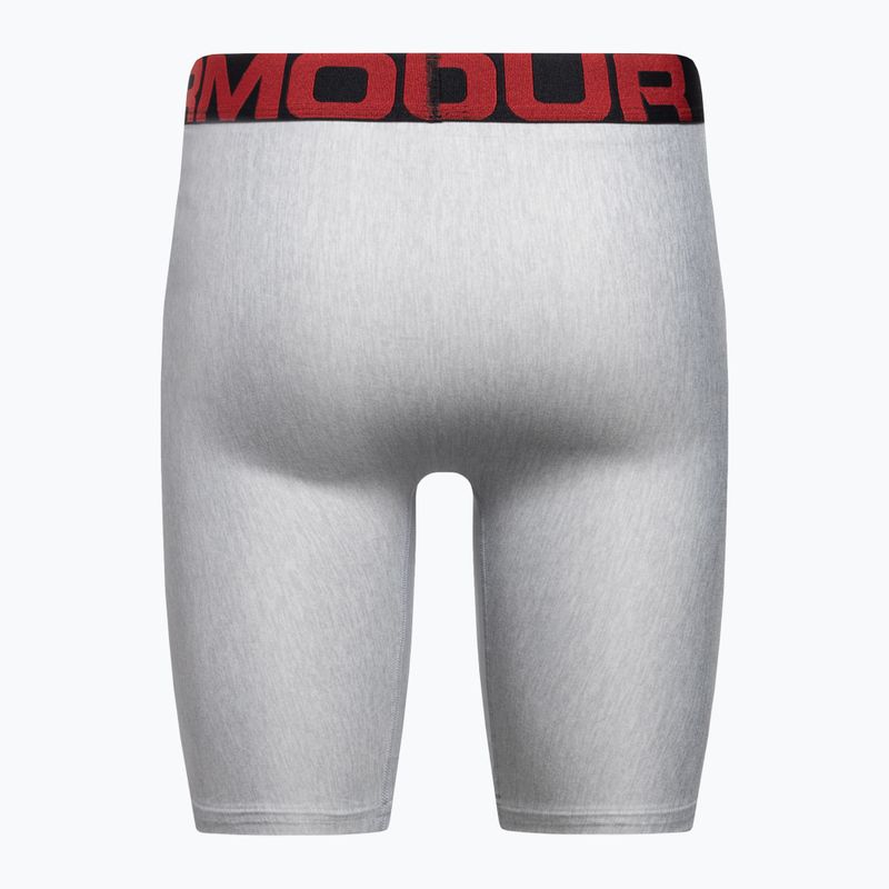Under Armour férfi boxeralsó Ua Tech 9In 2-Pack szürke 1363622-011 3