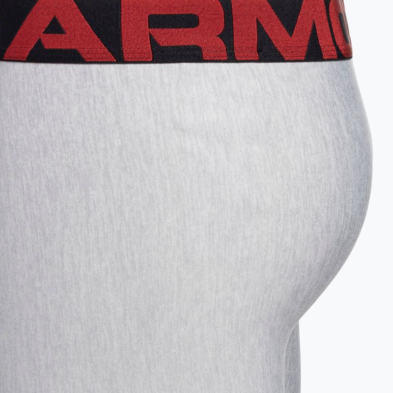 Under Armour férfi boxeralsó Ua Tech 9In 2-Pack szürke 1363622-011 4