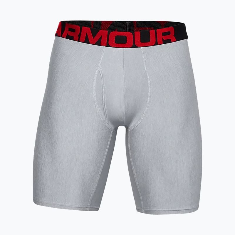 Under Armour férfi boxeralsó Ua Tech 9In 2-Pack szürke 1363622-011 8