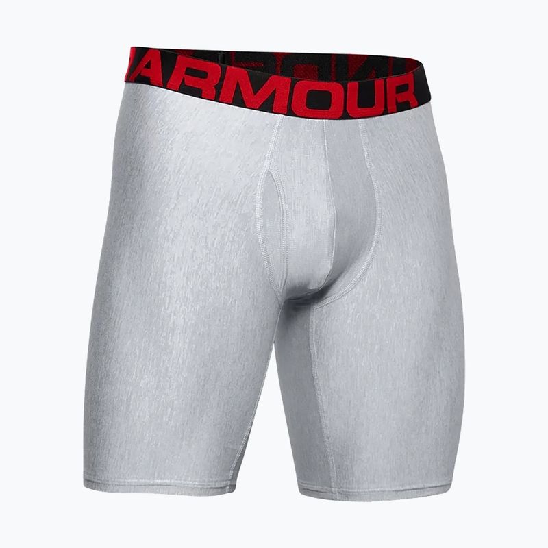 Under Armour férfi boxeralsó Ua Tech 9In 2-Pack szürke 1363622-011 10