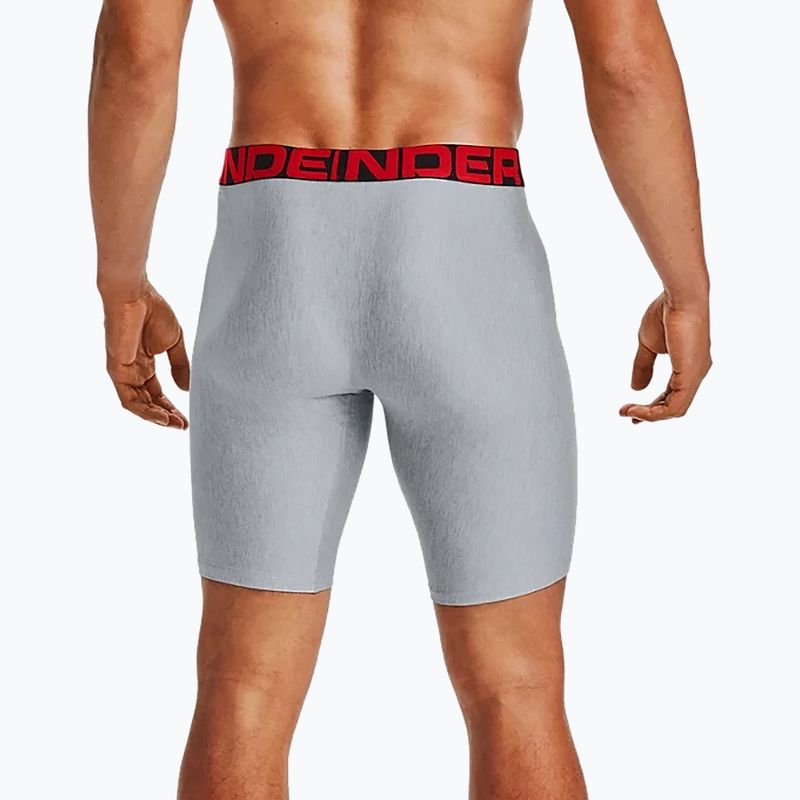 Under Armour férfi boxeralsó Ua Tech 9In 2-Pack szürke 1363622-011 12