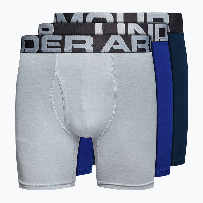 Under Armour Charged Cotton 6 férfi boxeralsó 3 db kék 1363617