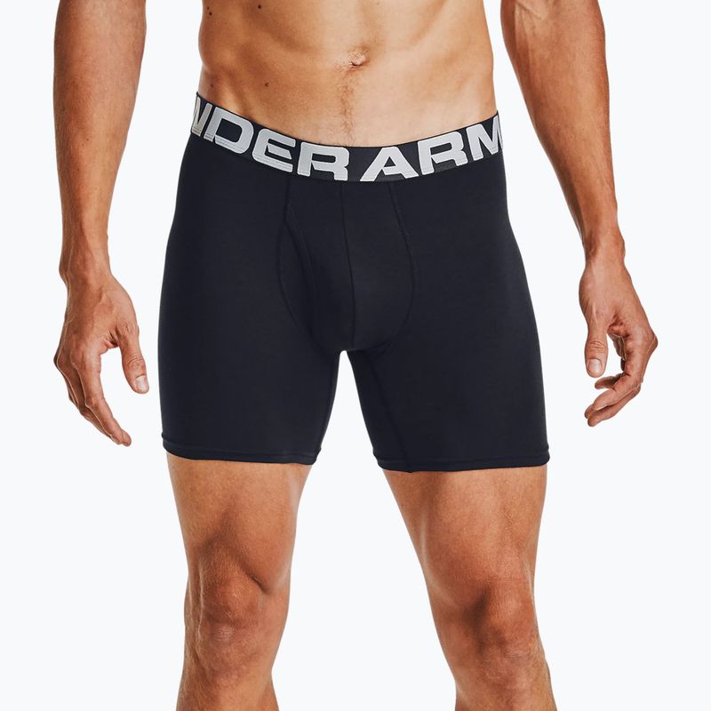 Under Armour Charged Cotton férfi boxeralsó 6 3 db. Csomag fekete 1363617 5