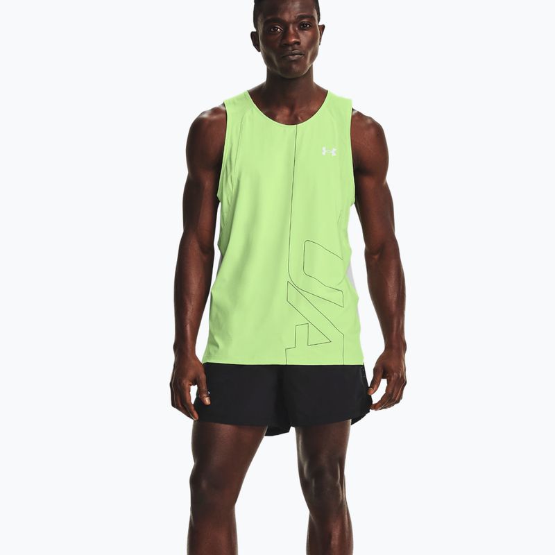 Under Armour Launch Sw 5'' férfi futónadrág fekete 1361492 3