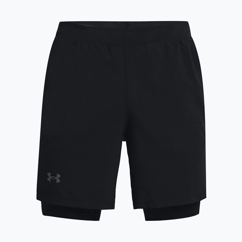 Under Armour Launch Sw 7'' 2N1 férfi futónadrág fekete 1361497-001