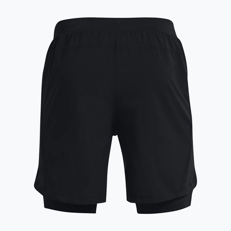 Under Armour Launch Sw 7'' 2N1 férfi futónadrág fekete 1361497-001 2