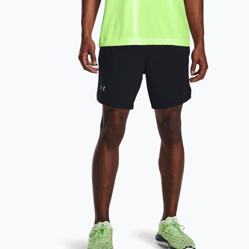 Under Armour Launch Sw 7'' 2N1 férfi futónadrág fekete 1361497-001 3