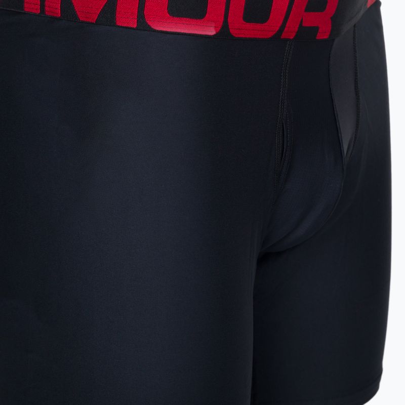 Under Armour férfi boxeralsó Ua Tech 6In 2-Pack piros 1363619-600 4