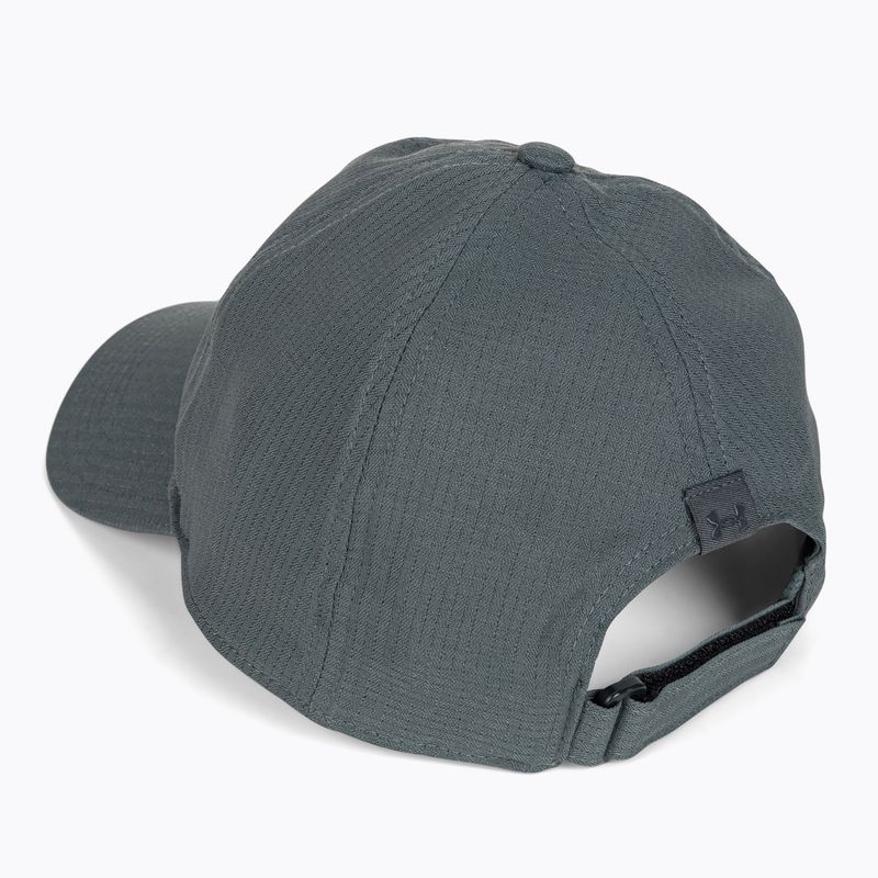 Férfi Under Armour Isochill Armourvent Adj pitch szürke/fekete baseball sapka 3