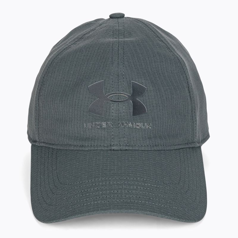 Férfi Under Armour Isochill Armourvent Adj pitch szürke/fekete baseball sapka 4