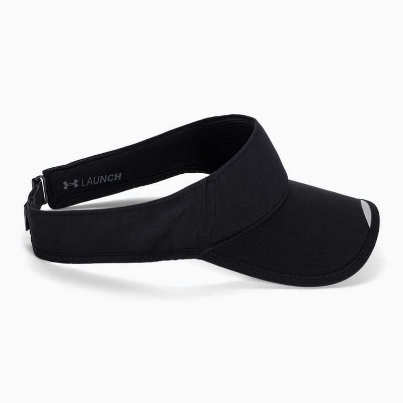 Férfi Under Armour Isochill Launch Run Visor Fekete UAR-1361563001 2
