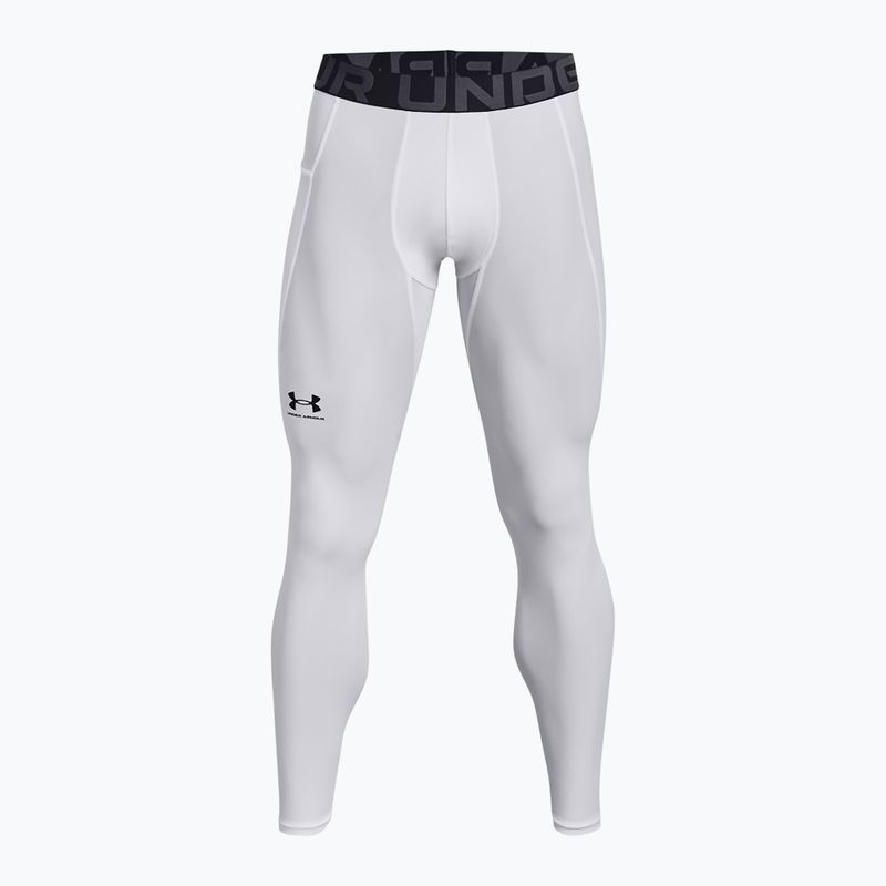 Under Armour HeatGear fehér/fekete férfi edző leggings 6