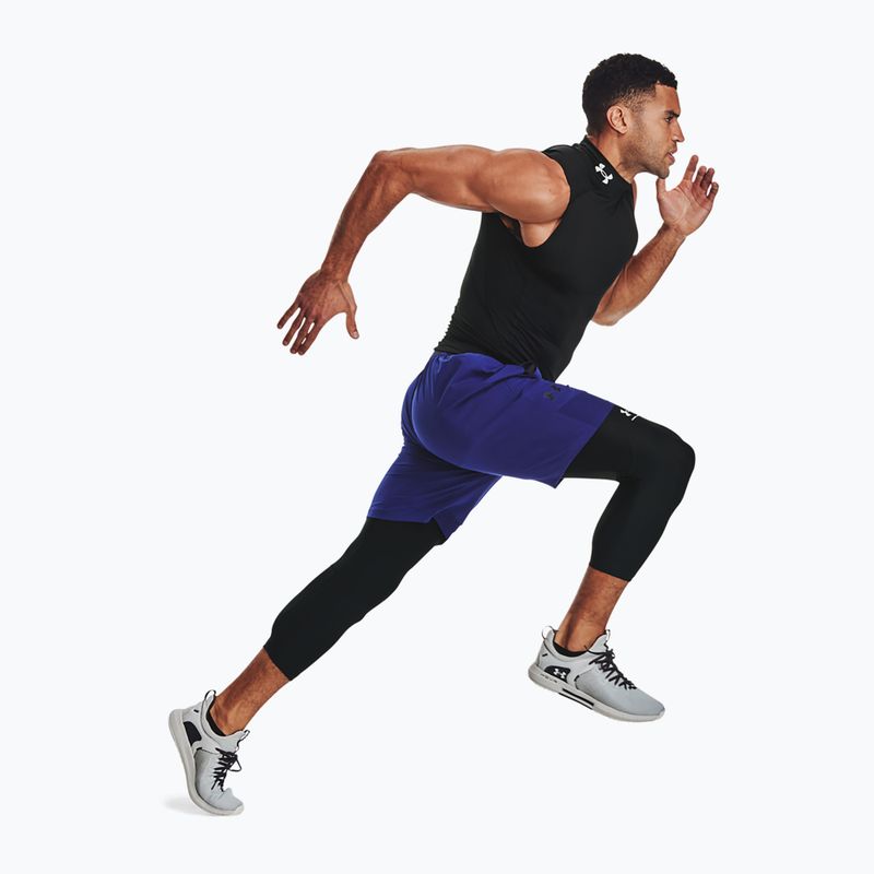 Under Armour férfi leggings HG Armour 3/4 fekete/fehér 4