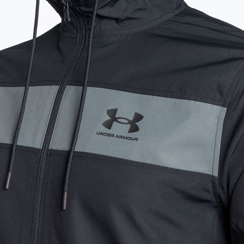 Under Armour Sportstyle Windbreaker férfi edződzseki fekete 1361621 3