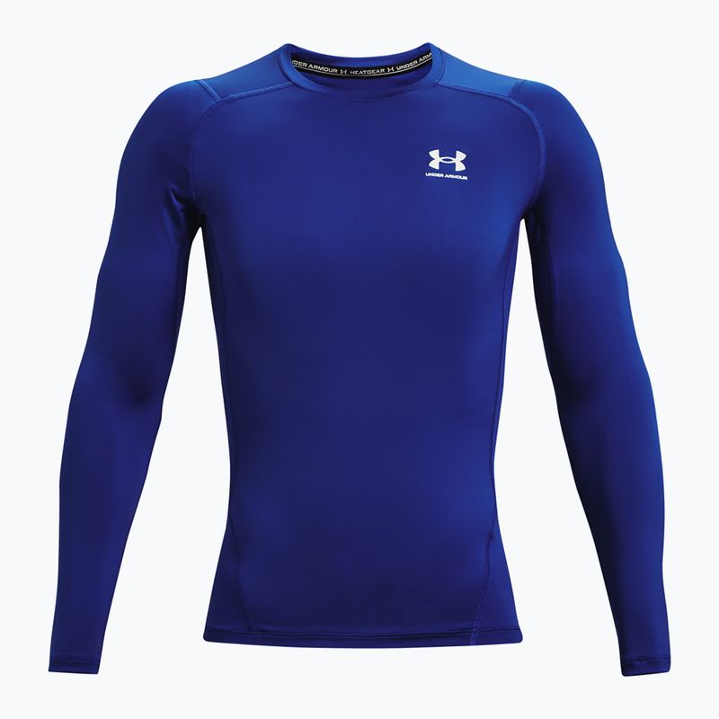 Under Armour férfi hosszú ujjú póló Ua Hg Armour Comp LS navy blue 1361524-400 5