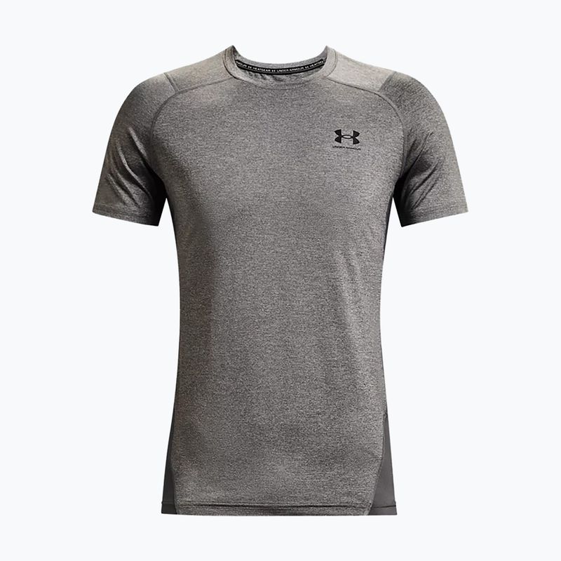 Férfi Under Armour HeatGear Armour Fitted szürke edzőpóló 1361683 5