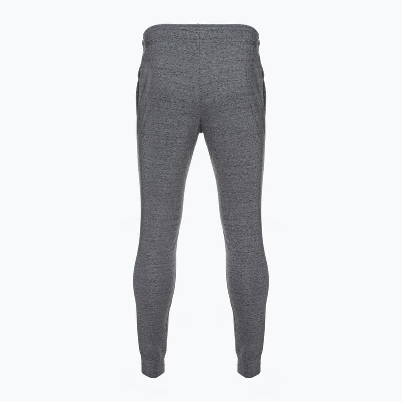 Férfi Under Armour Ua Rival Terry Jogger nadrág szurokszürke világos sörény/onyx fehér 6