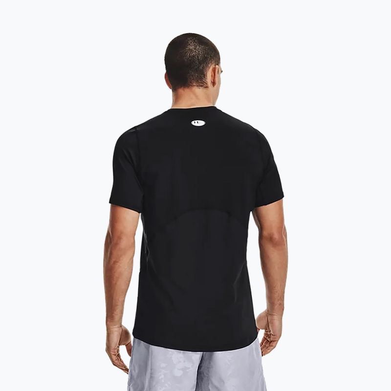 Under Armour HeatGear Armour Fitted férfi edzőpóló fekete 1361683 3