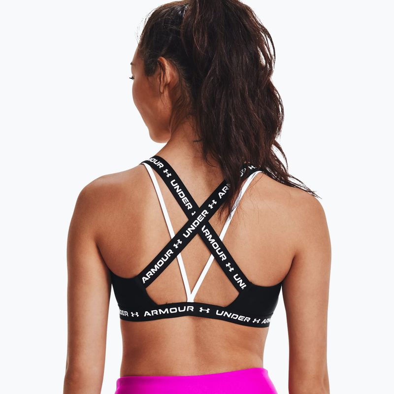 Under Armour Crossback Low fitness melltartó fekete 1361033-001 2