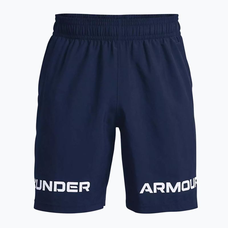 Under Armour UA Woven Graphic WM férfi edzőnadrág tengerészkék 1361433-408 3