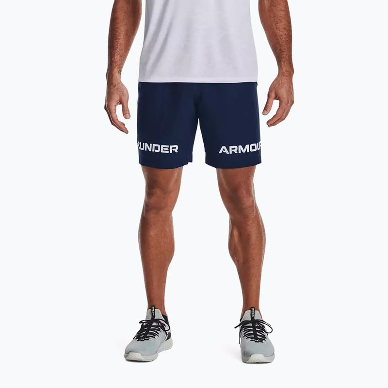 Under Armour UA Woven Graphic WM férfi edzőnadrág tengerészkék 1361433-408