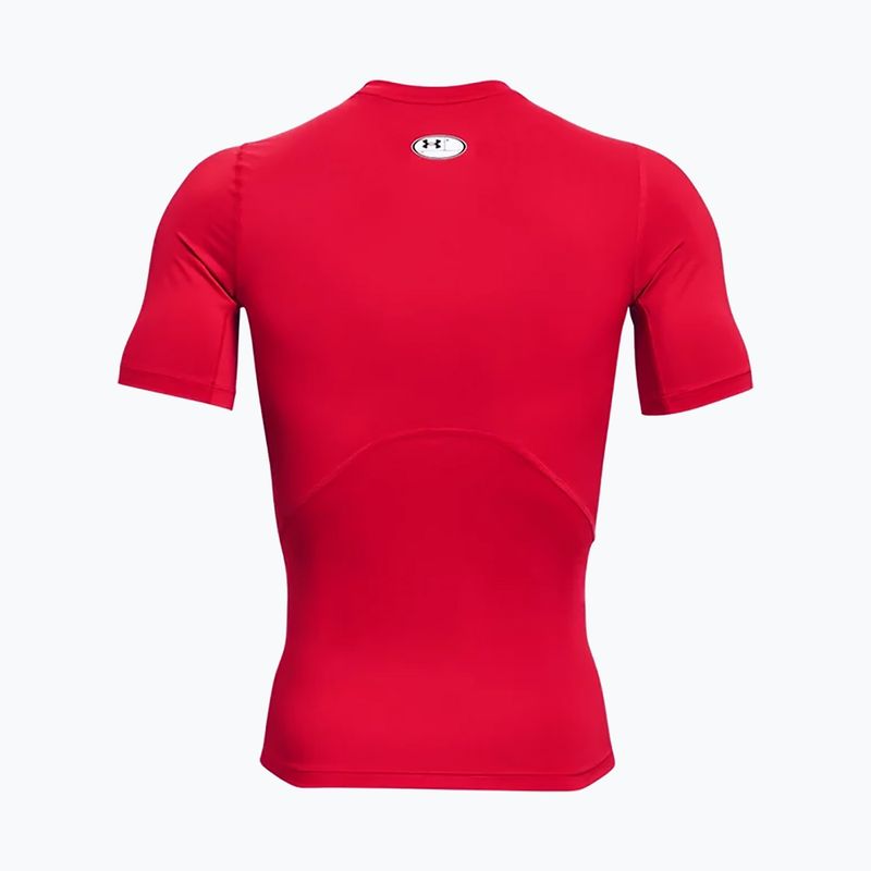 Under Armour férfi edzőpóló Ua Hg Armour Comp SS piros 1361518-600 6