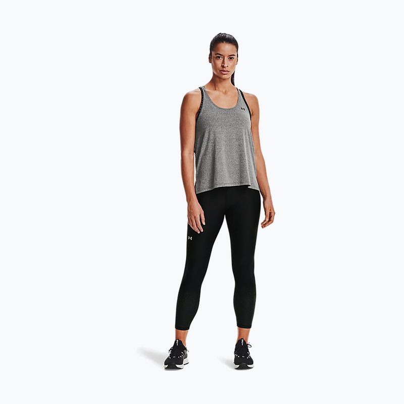 Női edzőtartozék Under Armour UA Knockout Mesh Back Tank grafit 1360831 2