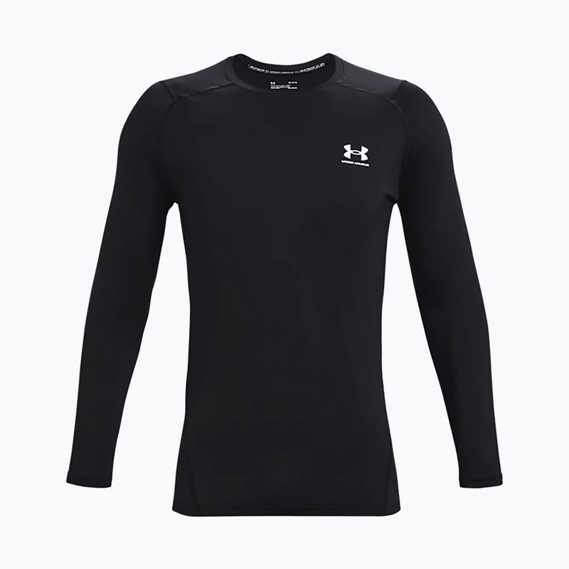 Under Armour HeatGear Armour Fitted férfi edzőpóló fekete 1361506