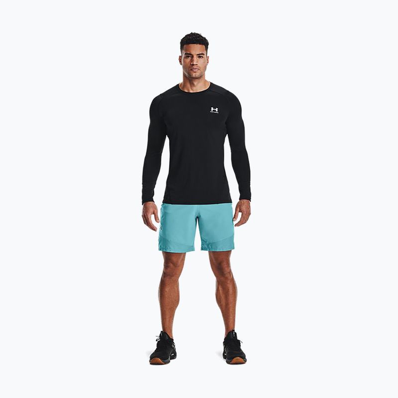 Under Armour HeatGear Armour Fitted férfi edzőpóló fekete 1361506 5