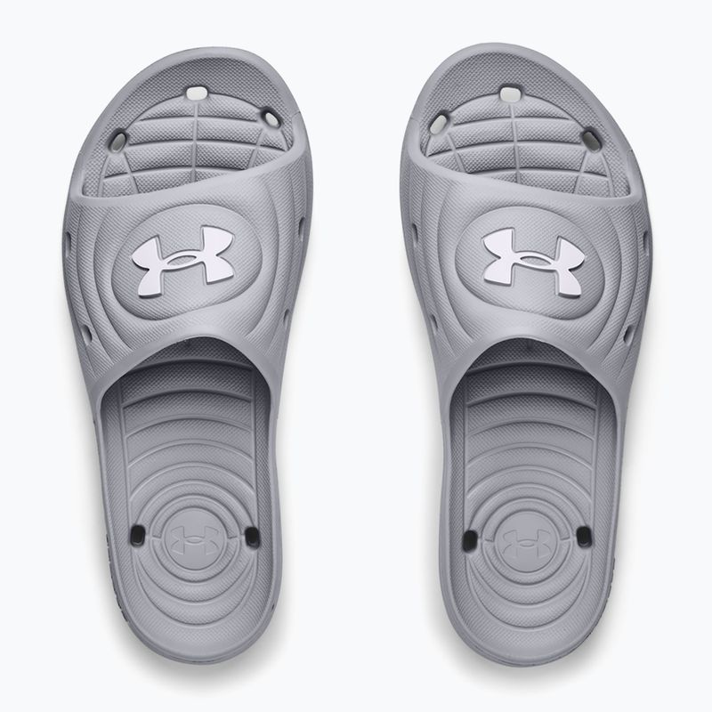 Under Armour Locker IV SL férfi flip-flopok mod szürke/mod szürke/fehér 11