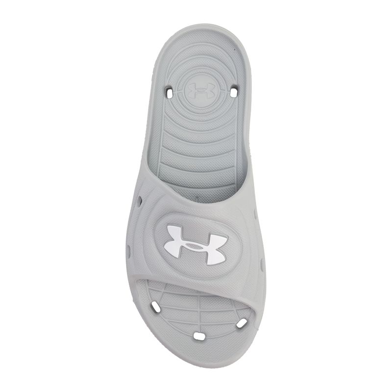 Under Armour Locker IV SL férfi flip-flopok mod szürke/mod szürke/fehér 5