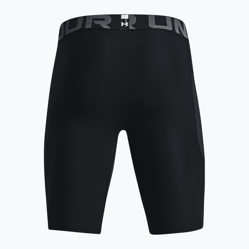 férfi rövidnadrág  Under Armour HG Armour Long Shorts black/white 7