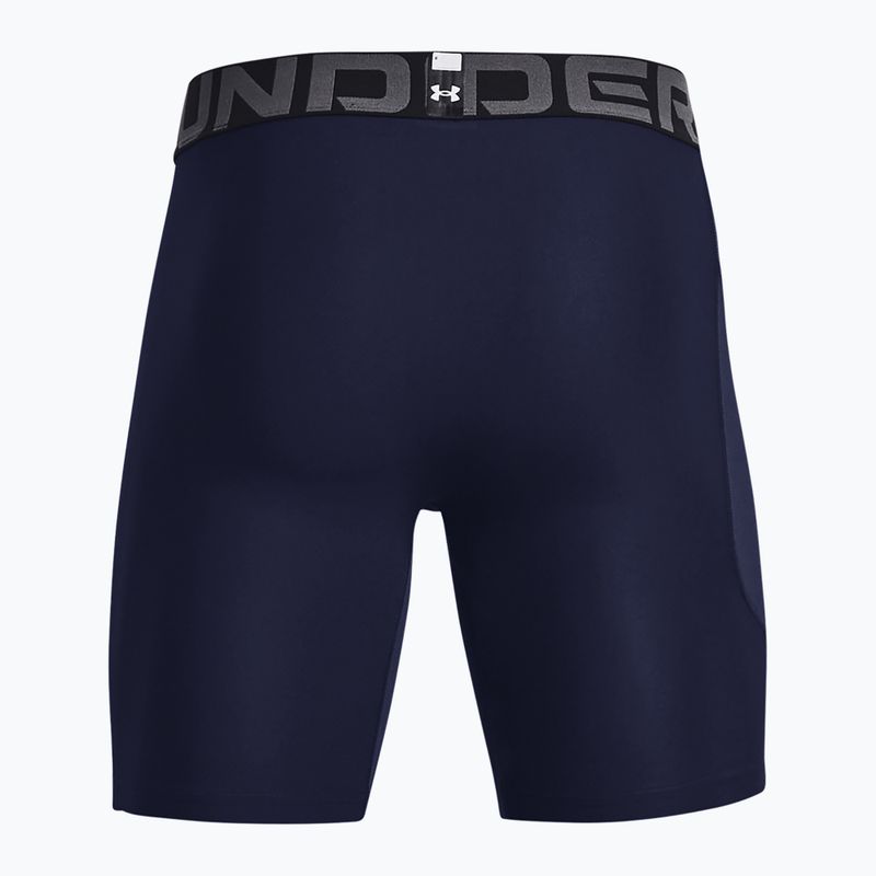 Férfi edző rövidnadrág Under Armour HG Armour Shorts midnight navy/white 2