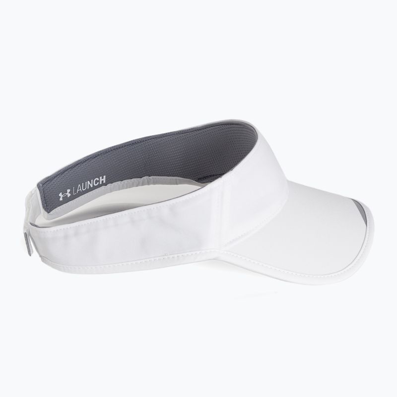 Férfi Under Armour Isochill Launch Run Visor 100 Fehér UAR-1361563100 2